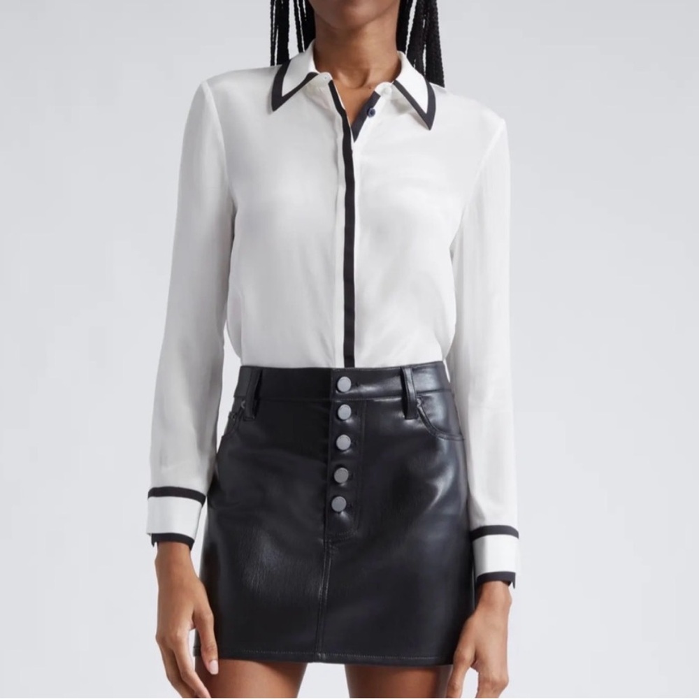 Alice + Olivia NWT Silk Top Size Medium